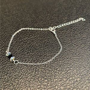 Bracelet/Anklet with Swarovski crystals